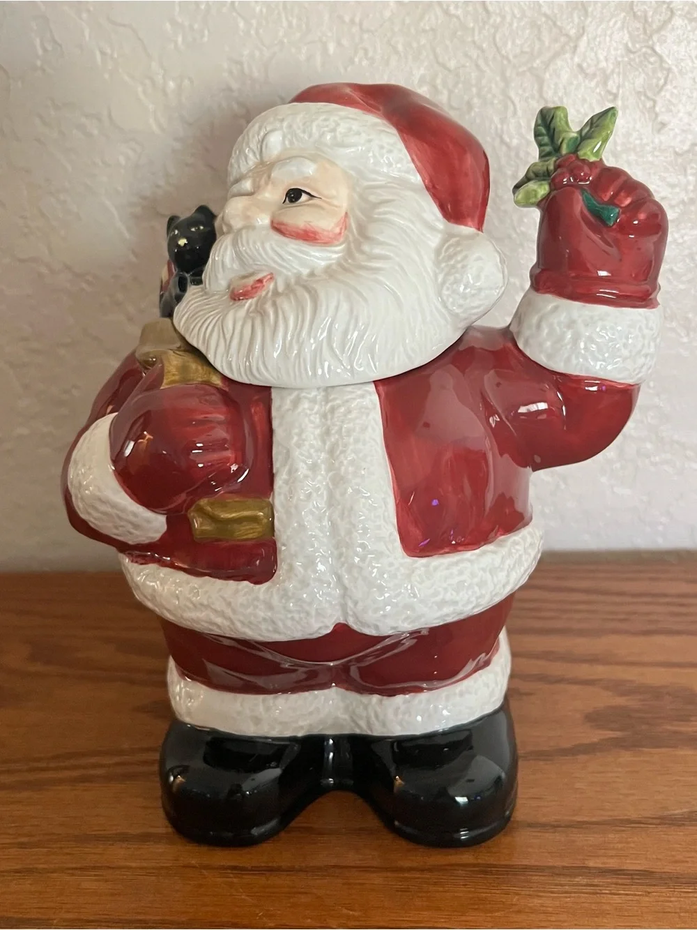 Vintage American Atelier Santa Cookie Jar (Style#5052)
